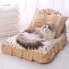 Princess Style Fully Removable and Washable Pet Bed Kennel Cat Bed Dog Bed Cat Kennel Dog Mat Cat Mat Small Dog Kennel