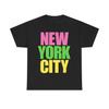 Summer Ladiesglee New York City Tshirt Round Neck Printed Tshirt