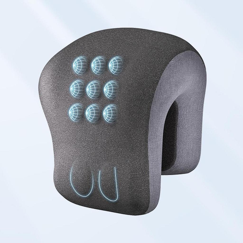 Sedia da Ufficio Ergonomica Supporto per il Collo Poggiatesta per Lavorare Letto Lettura Comoda Regolabile