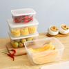 Refrigerator Storage Storage Box Food Storage 16*12*8cm 24*17*11cm Kitchen Storage Multifunctional Transparent