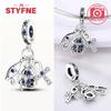 Copper Stylish Charms Religion Heart Lucky Eye Cross Beads Fit Original Bracelet For Women High-Quality Fashion Jewelry Gift