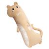 Cartoon Black Cat Long Throw Pillow Plush Toy Doll Cat Doll Girl Sleeping Soothing Doll