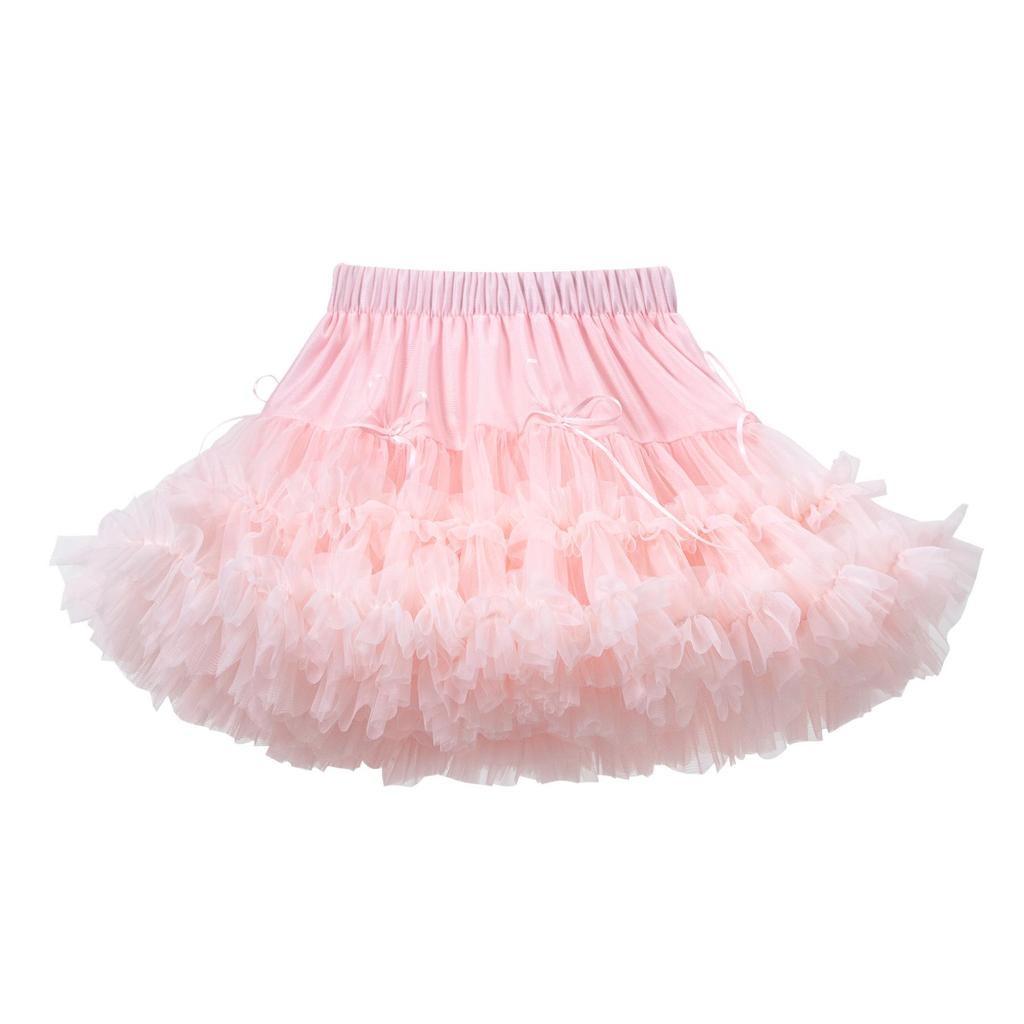 Blue Princess Tutu Skirt: Girls' Spring/Summer Net Yarn Dress