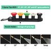 BEAR FORCE Pressure Washer Gun Kit - Electric Pressure Washer Gun Max 150 Bar (2200 PSI) with 1/4" Quick Connector & 5 Spray Nozzles Tips Set