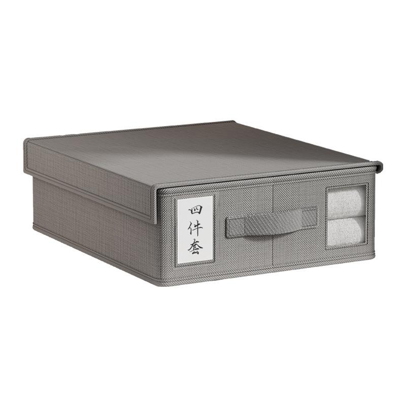 Nonwoven Sheet Organizer,Closet Organizer with Lid,Drawer Organizer