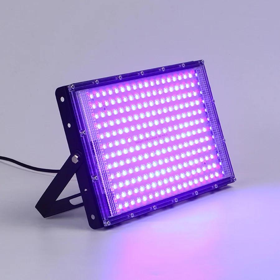 300-W-UV-Schwarzlicht-UV-Härtungslampe, 216-LED-Fluoreszenz-Detektionslampe, schattenfreies UV-Härtungslicht für Harzkleber, 3D-Druck