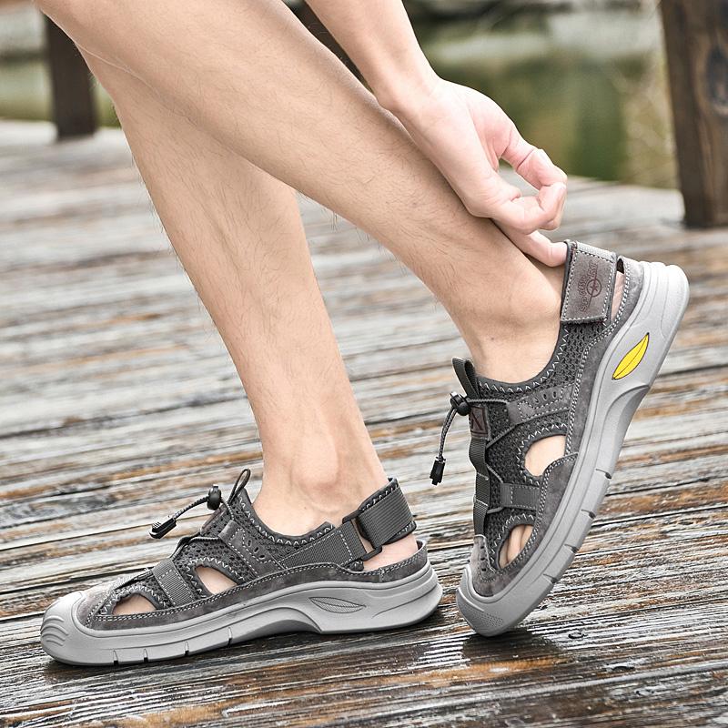 Summer Loafers Breathable Men's Outdoor Sandals Fashion Platform Shoes Classics Men Casual Flats Mountain Sandals