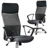 Sofotel Sydney Micro-Mesh Office Chair, Dark Gray