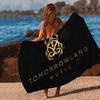 Tomorrowland Music Logo Microfiber Beach Towel Absorbent Quick Dry Soft Yoga Swimming Resort Mountain Climbing Towel
