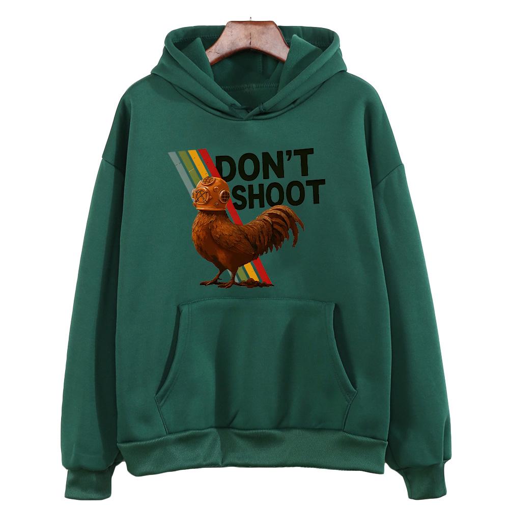 Non Sparare Felpa con Cappuccio Arc Raiders Felpe Donna Uomo Regalo Gamer Felpa Arc Raiders Ispirate Pullover Casual Y2K Top