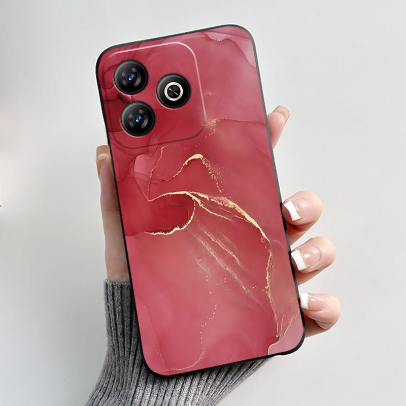 För ZTE Axon 60 / Blade V60 / Nubia V60 Fodral Sött Kaninfodral För ZTE Axon60 BladeV60 NubiaV60 Svart Silikon Skyddande Fodral
