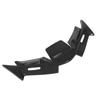Motorcycle Front Fairing Winglet ABS Wearproof Aerodynamic Fairing Wing Replacement for YZF R15 V4 2022 and Up Carbon