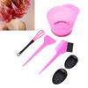 Hair Colo Dyeing Kit Professional Salon Portable Ear Dye Brush Mixing Bowl Tool Set