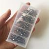 1set/50pcs 5 Sizes Fast Fishing Hook Connector, Luya Fishing Gear Small Accessories, Fishing Equipment Supplies