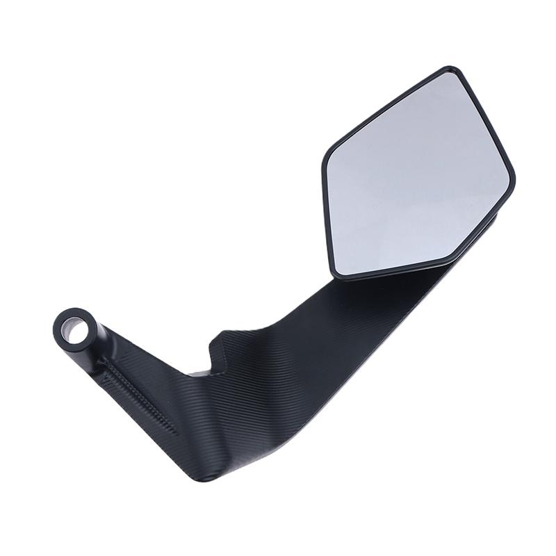 Motorcycle Mirrors Stealth Winglets Mirror Large Mirror Surface Wings Mirror 10Mm/8Mm Motorcycle Rearview Mirror