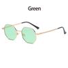 Higodoy Polygon Sunglasses Male Retro Octagon Metal Sunglasses for Female Luxury Brand Goggle Sun Eyeglasses Ladies Gafas De Sol