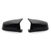E60 LCI Real Carbon Fiber Car Side Rearview Mirror Cover 51167187431 51167187432 for BMW F10 F11 E61 F01 F02 E63 E64 F12 F13