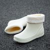 Bottines Imperméables Respirantes en Caoutchouc de Haute Qualité pour la Pluie d'Été et d'Automne avec Semelle Intérieure PVC pour les Orteils et Position Confortable