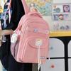 Neuer Rucksack für Junior- und Oberstufenschüler, neu, leicht und lieblich, mit hohem Wert und großer Kapazität, multifunktional, mit Kontrastfarben.