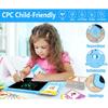 Rylai Toddler Toys Talking Flash Cards, Kindergarten Learning Resources 510 Sight Words with Drawing Tablet for Speaking Doodling, Sensory Toys for