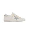 (w) Superstar White Silver Glitter