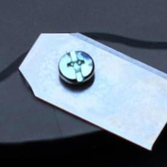 12/36 Pièces Lame de Tondeuse pour Segway Navimow i105E i108E H500E-VF Lames Universelles Robote de Tondeuse à Gazon Robustes Accessoires de Remplacement avec Vis