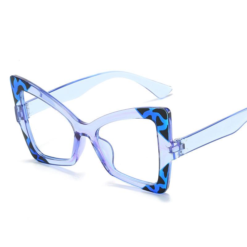 Nouveaux Lunettes de Soleil Vintage Oeil de Chat Exagérées Femmes Hommes Carré Lunettes de Soleil Grandes Lunettes pour Homme Femme Forme Spéciale