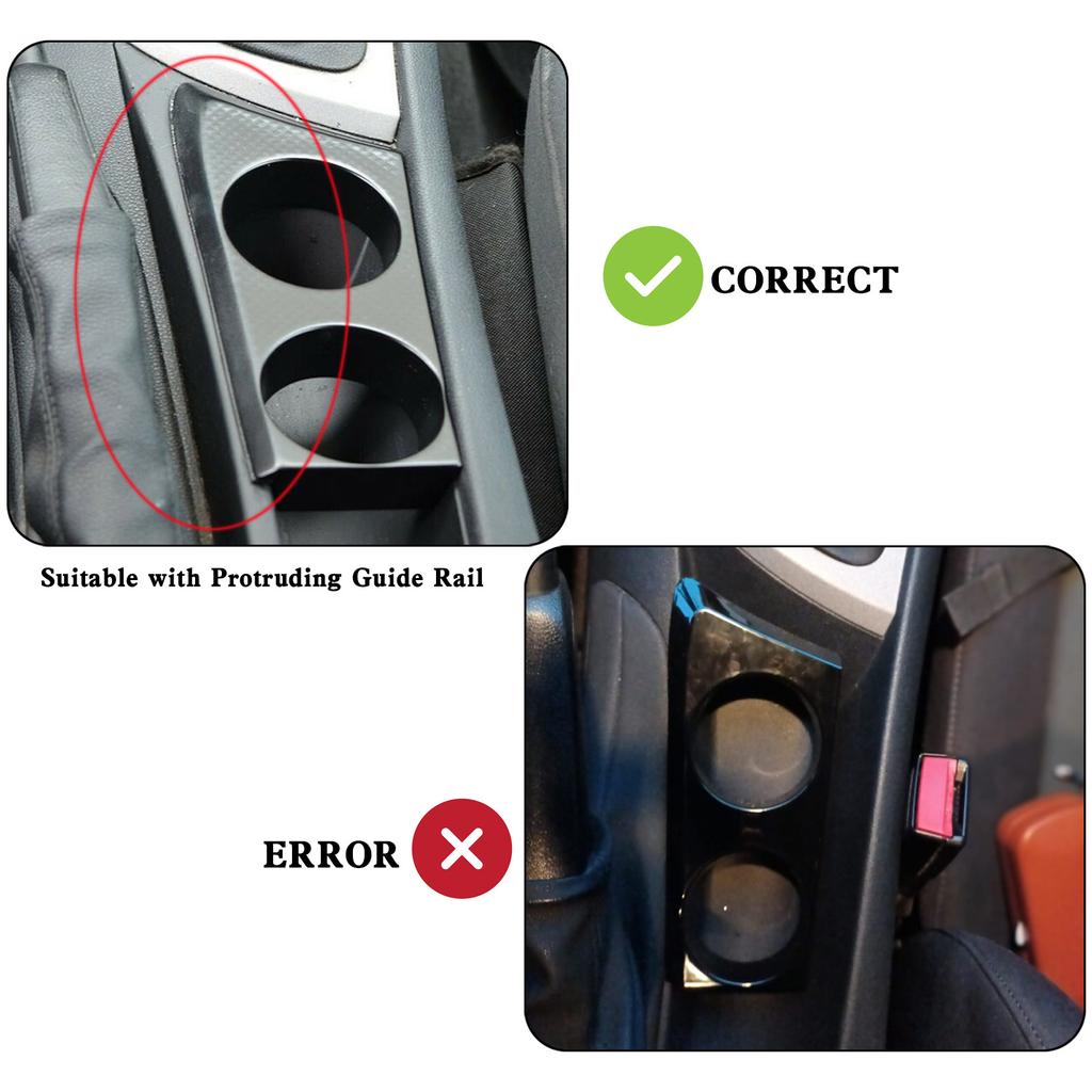 Black Cup Holder For BMW 1 Series E81 E82 E87 E88 Hatchback Coupe