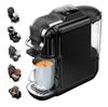 Macchina per Caffè in Capsule HiBREW H2C 5-in-1, Pressione 20Bar, Controllo Smart Touch, 7 Misure di Tazza, Preparazione Calda e Fredda, Nero