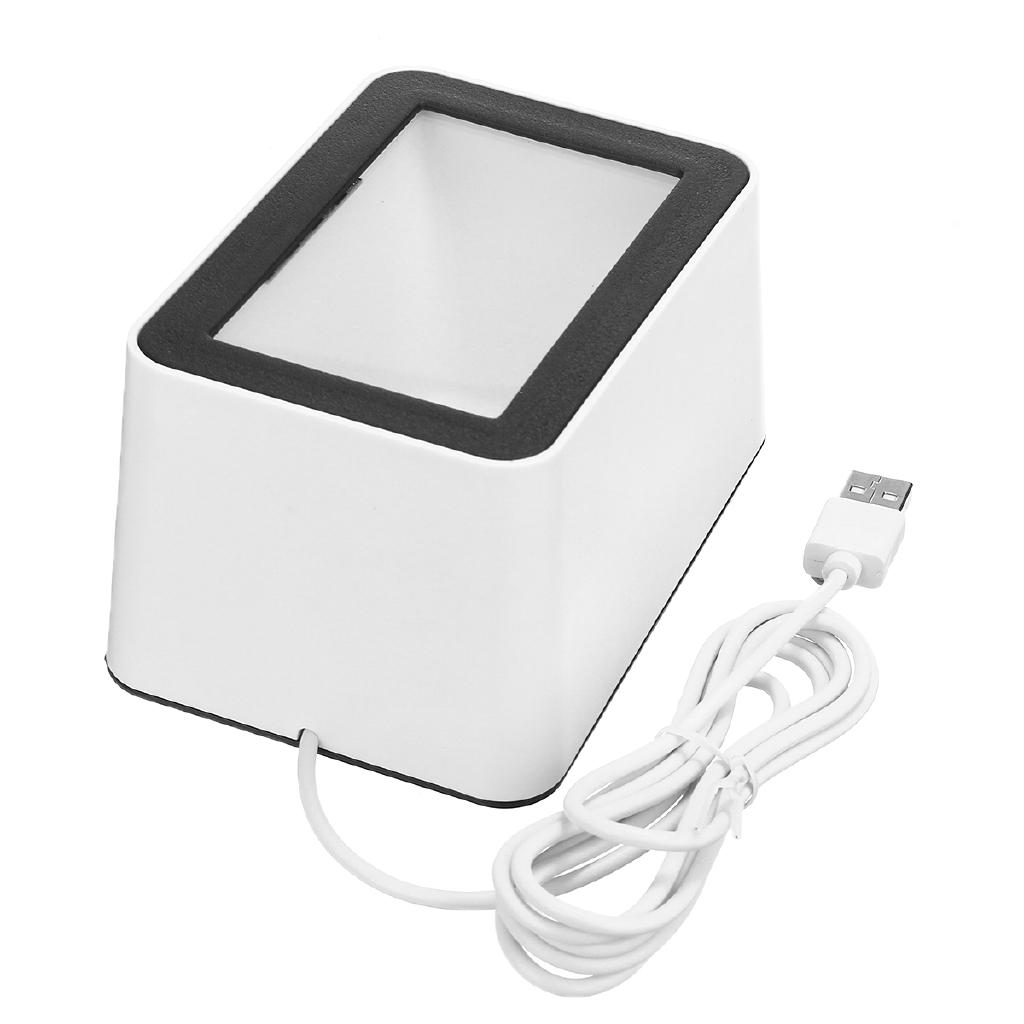 Czytnik kodów kreskowych Skaner kodów kreskowych USB Wszechstronne skanowanie Skanowanie bez użycia rąk Czytnik kodów QR 1D i 2D Sklepy Supermarkety