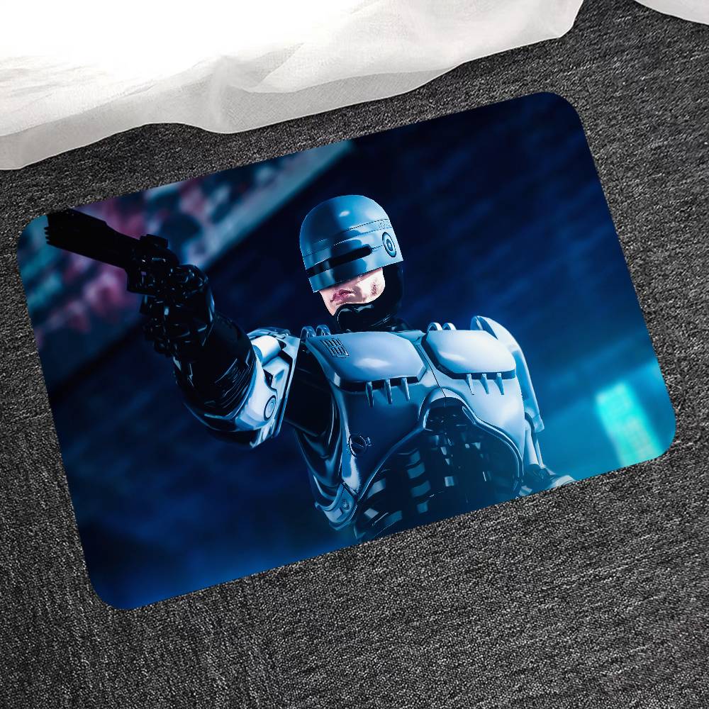 Action Film R-Robocop Bathroom Mat Kids Room Bedroom Decoration Balcony Anti-Slip Doormat Living Room Welcome Rug