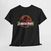 Jurassic Park juodi marškinėliai – Unisex filmo logotipas vyrams arba moterims
