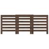 Vidaxl Radiator Cover, Brown Oak, 205X21.5X83.5 Cm