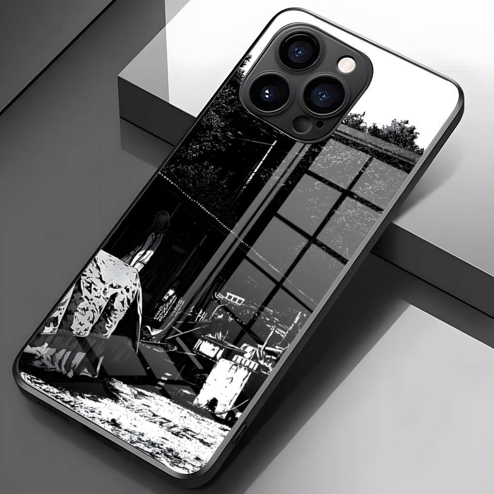 Goodnight Punpun Cool Anime Phone Case For IPhone 17 Pro Max 16 15 14 Pro Max 13 11 X Xs Xr 8 7Plus Glass Cover