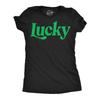 Womens Funny T Shirts Lucky Alt L Cute St Patricks Day Tee For Ladies