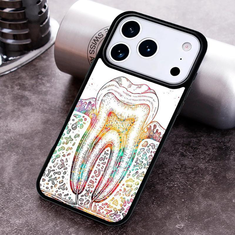 Funny Dental Dentist Quotes Phone Case for iPhone 17 16 15 Pro Max Air 14 13 12 11 Plus Shockproof Cover