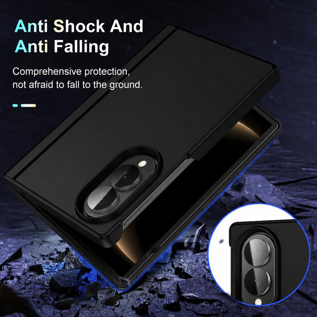 Fall Protection Hard Folding Case Cover for Samsung Galaxy Z Fold 8 Fold8 Ultra Fold 7 6 5 4 3 Fold7 Fold5 Fold4 Fold3