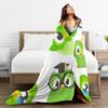 Duolingos Owl Duo Warm Soft Blanket  Camping Plush Throw Blanket Novelty Couch Chair Flannel Bedspread Sofa Bed Cover