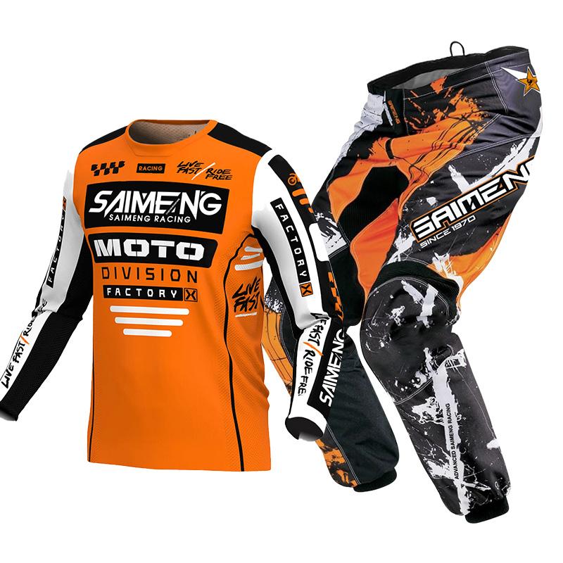 Motocross Gear Set for Kids 4 5 6 7 8 9 10 11 12 13 Years Youth Child Motorcycle Boy Girl Jersey Pant Kits Racing Suit Off-road Enduro MX MTB