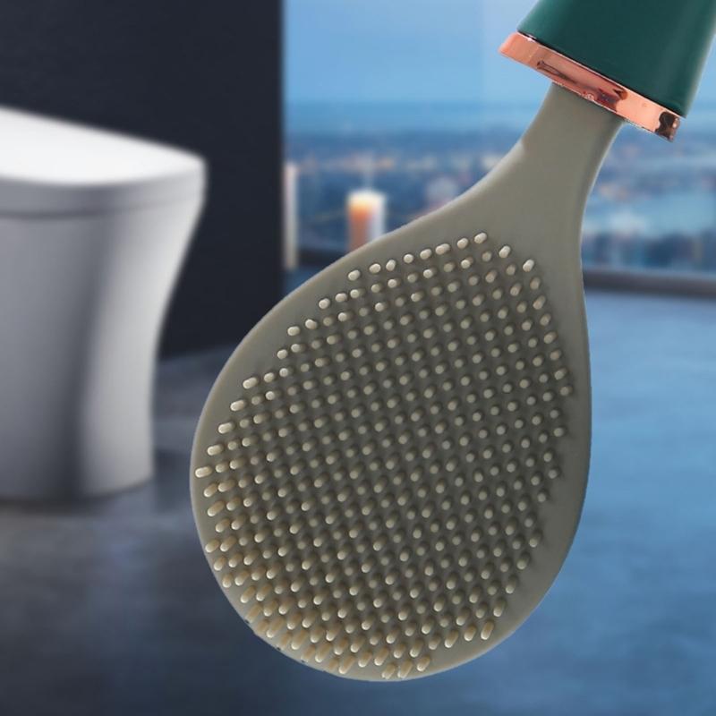 Innovative Automatic Toilet Scrubber Durable Outdoor Traveling Camping Hiking