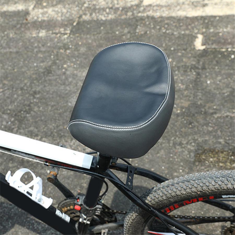 Priedušné bicyklové extra pohodlné široké sedadlo s veľkým zadkom, sedlová podložka, čierne