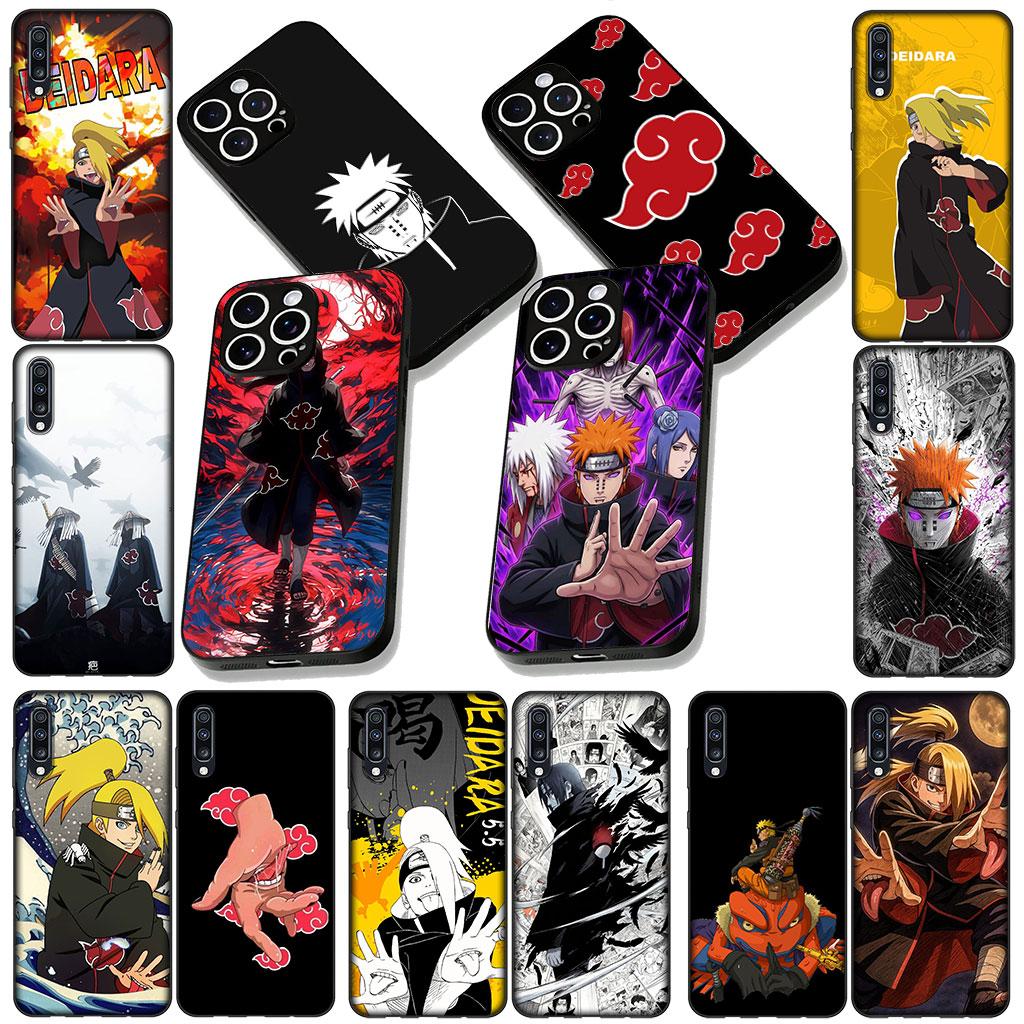 For Samsung Galaxy Note 20 9 8 S8 S10 S9 Plus A54 A33 A21S A31 M21 S10E A17 Case Deidara Narutos Uchiha Itachi Pain Akatsuki