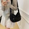 Damen Lässige Umhängetasche Schultertasche Damen Kleine Kapazität Denim Vintage Messenger Bag Verstellbarer Riemen Tägliche Tragetasche Multifunktionale Schicke Hobo-Tasche