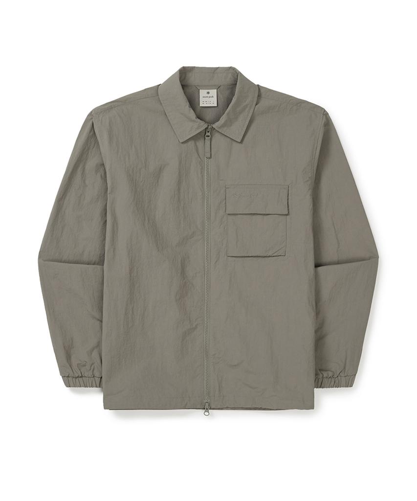 Snowpeak Apparel Papery Shirt Jacket (S25Zmlsh54) Vintage Khaki