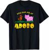 Funny Filipino Adobo Unisex Great Gift Idea Tee T-Shirt Size S-5XL