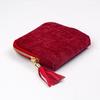 Tassel Decor Jewelry Storage Bag Multi-Layer Lining Portable Travel Organizer for Rings Necklaces Bracelets Large Capacity Jewel