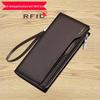 Portefeuille Paul Homme Long Clutch en Cuir: Nouveau porte-cartes multifonctionnel 2025, Cuir véritable, Grande capacité, Emplacements multiples pour cartes.