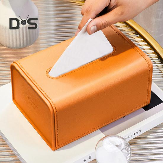 Tissue Box Cover Holder Large Capacity Waterproof Easy To Clean Disposable Paper Hand Towels Storage Holder