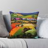 David Hockney Garrowby Hill Square Pillowcase Polyester Linen Velvet Creative Decorative Pillow Case Home Cushion Cover 45X45