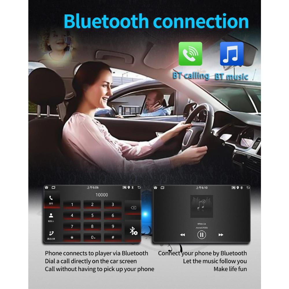 2Din Android GPS multimediálny prehrávač do auta pre Volkswagen Golf Polo Tiguan Passat b7 b6/SEAT Leon/Skoda Octavia 2+32GB